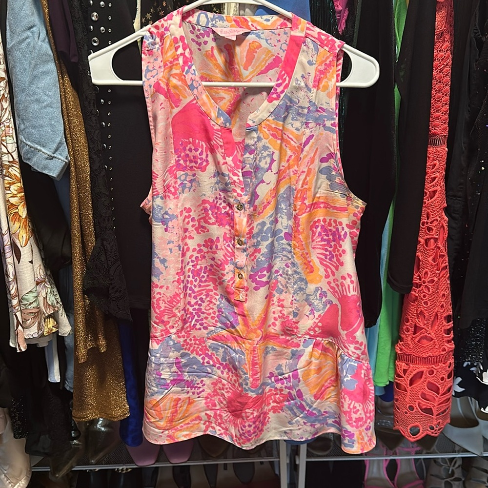 Lilly Pulitzer Top - Silk